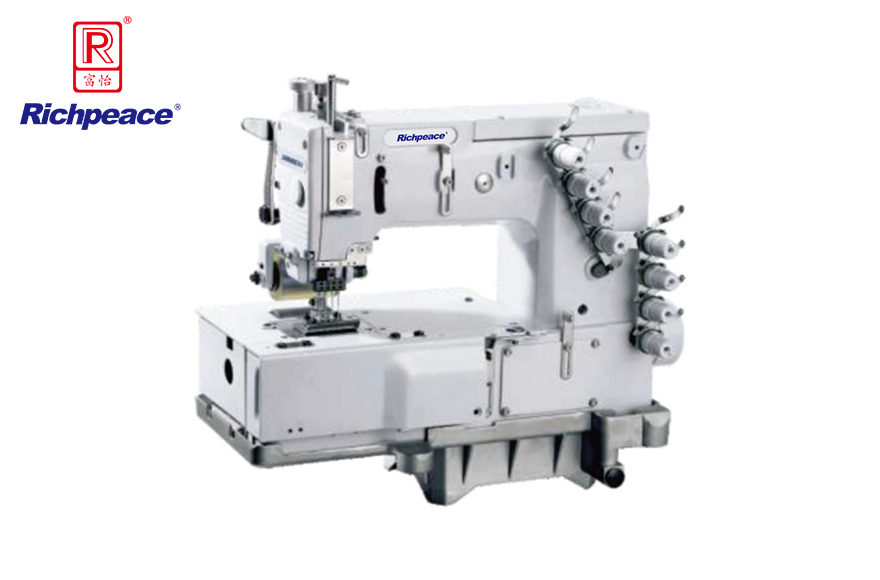 富怡四針平臺型勾針縱向雙重環縫鏈式縫紉機