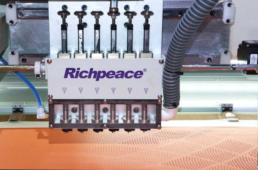 富怡全自動多頭重型沖孔機（固定頭-6沖刀）