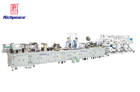 富怡全自動折疊口罩連續型生產線 （焊耳帶）