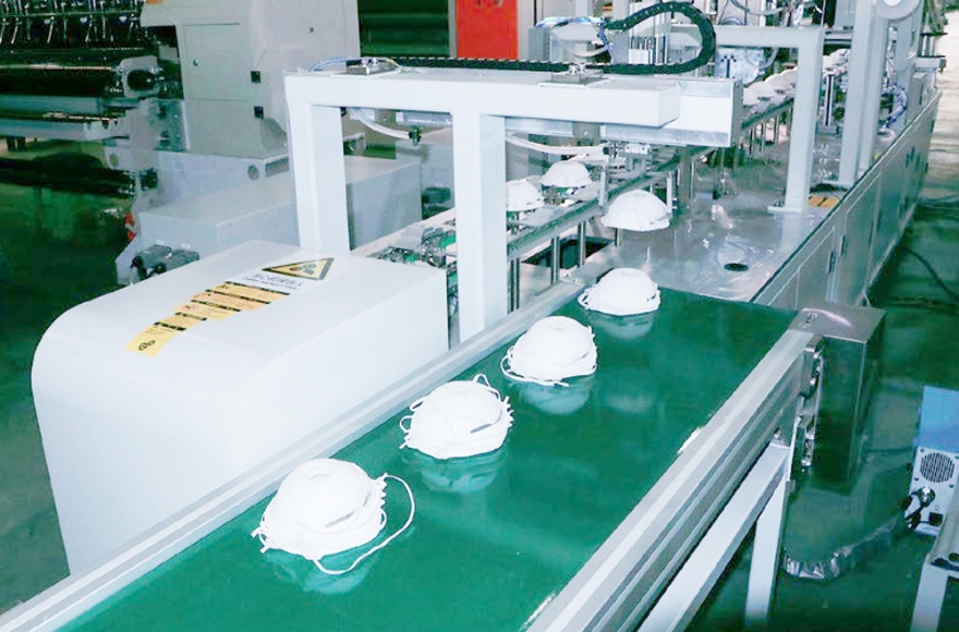 富怡全自動罩杯口罩（雙罩杯）生產(chǎn)線
