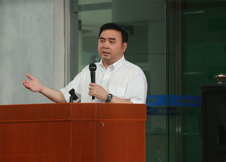 上工申貝(集團)股份有限公司董事長兼總裁張敏講話 上工申貝(集團)股份有限公司董事長兼總裁張敏講話