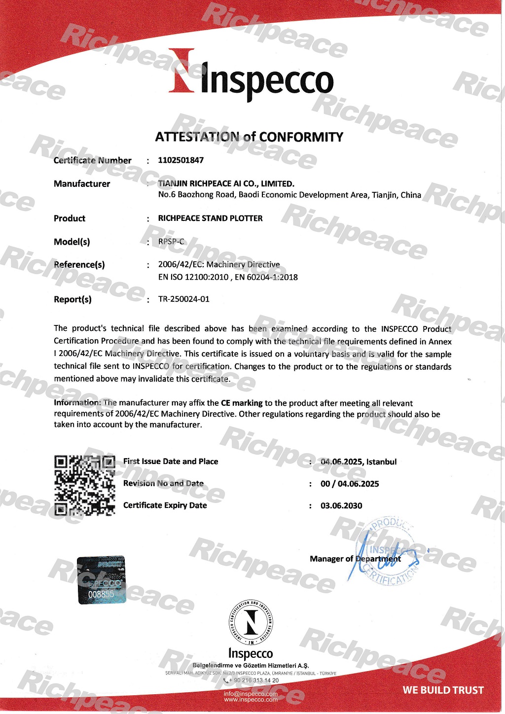 RPSP-C富怡立式繪圖儀-歐測(cè)